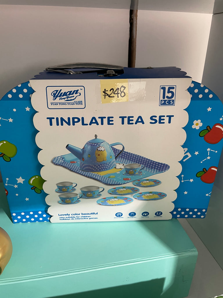 Tin Kids' Tea Set