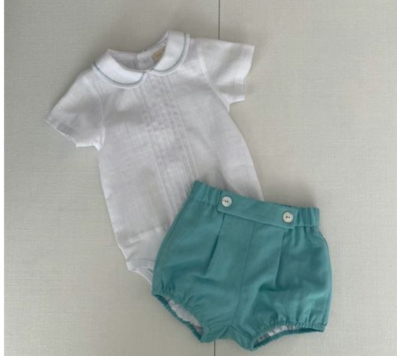 Terry Spring Bloomers Set