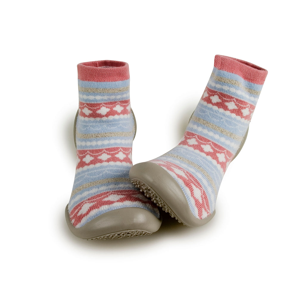 Versailles Cotton Sock Slippers