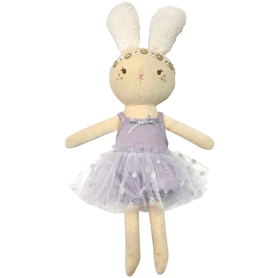 Lilac Ballerina Bunny Velvet Toy