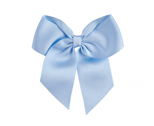 Hairclip with Grossgrain Bow Baby Blue