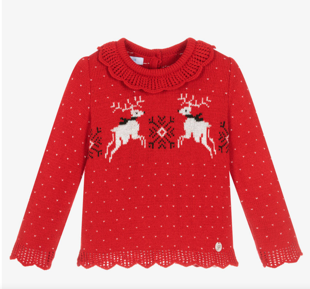 Reindeers Winter Girls sweater