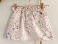 Madalena Twill cotton Paperbag Skirt