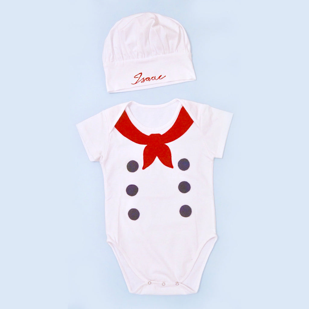Baby French Chef Costume - Happy Milk