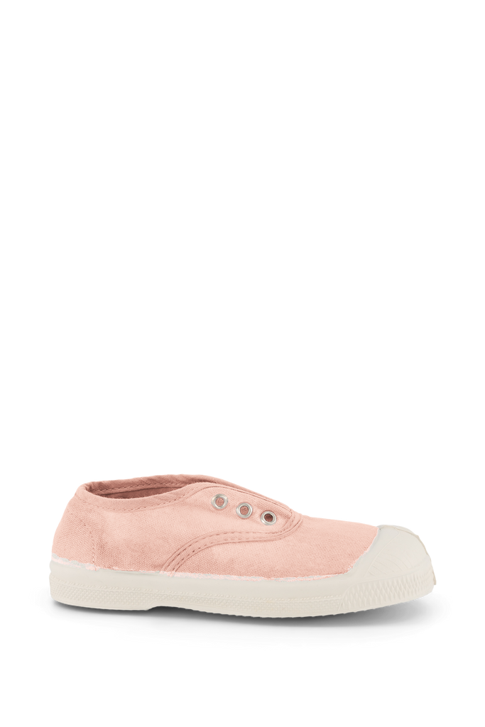 Cotton Canvas Sneakers (Pale Pink)