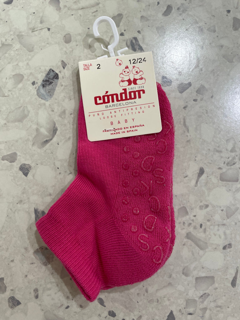 Non-Slip Baby Socks (Pink)